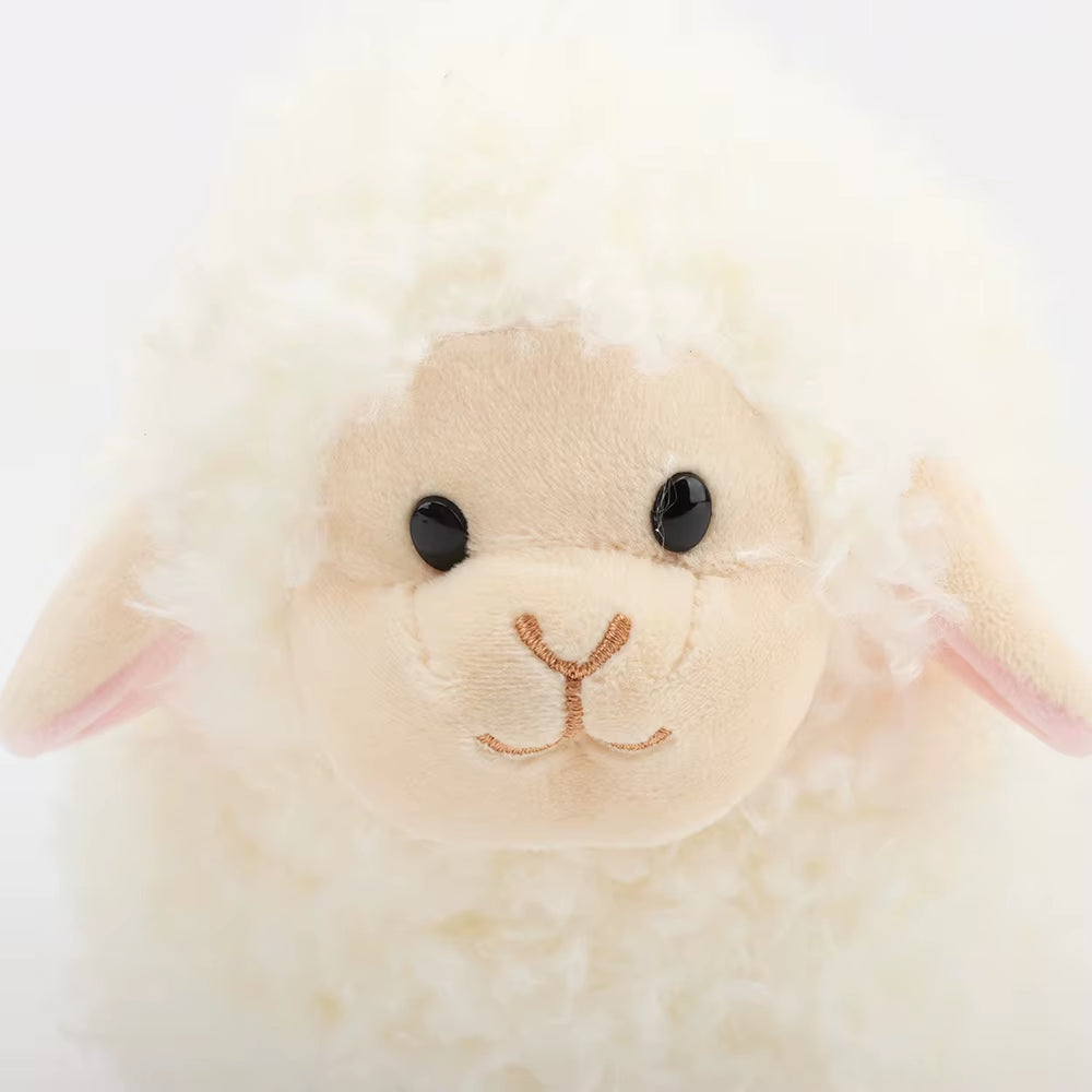 20Cm Cute Soft Obediently Lamb Plush Toys Soft Alpaca Plush Dolls Stuffed Sheep Plushie Baby Toys Gifts for Kids Home Decoration