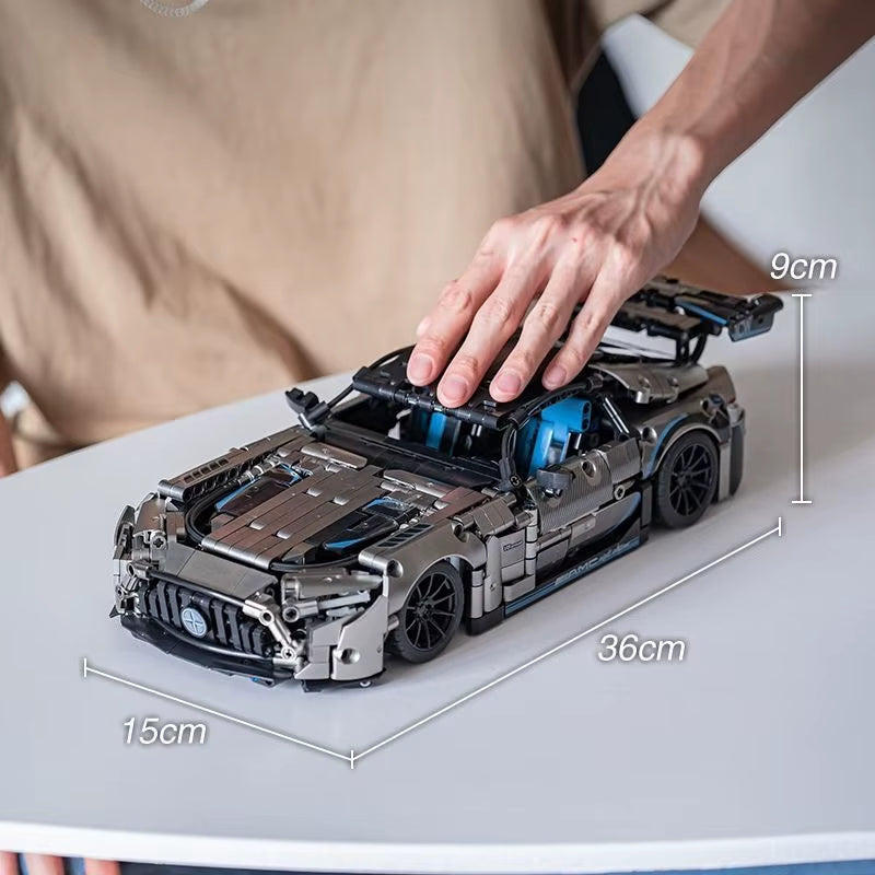 Sports Car Building Blocks Famous Racing Car Assembly Building Blocks Expert Speed Car Model Brick Moc Toy Boy Holiday Gift