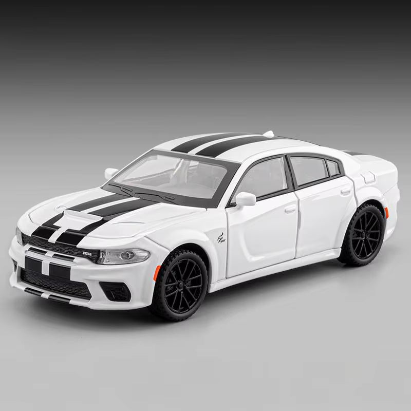 1:32 Dodge Charger SRT Super Sports Car Alloy Diecast Model Car Indoor Trendy Toys Ornaments Collection Decorations Holiday Gift