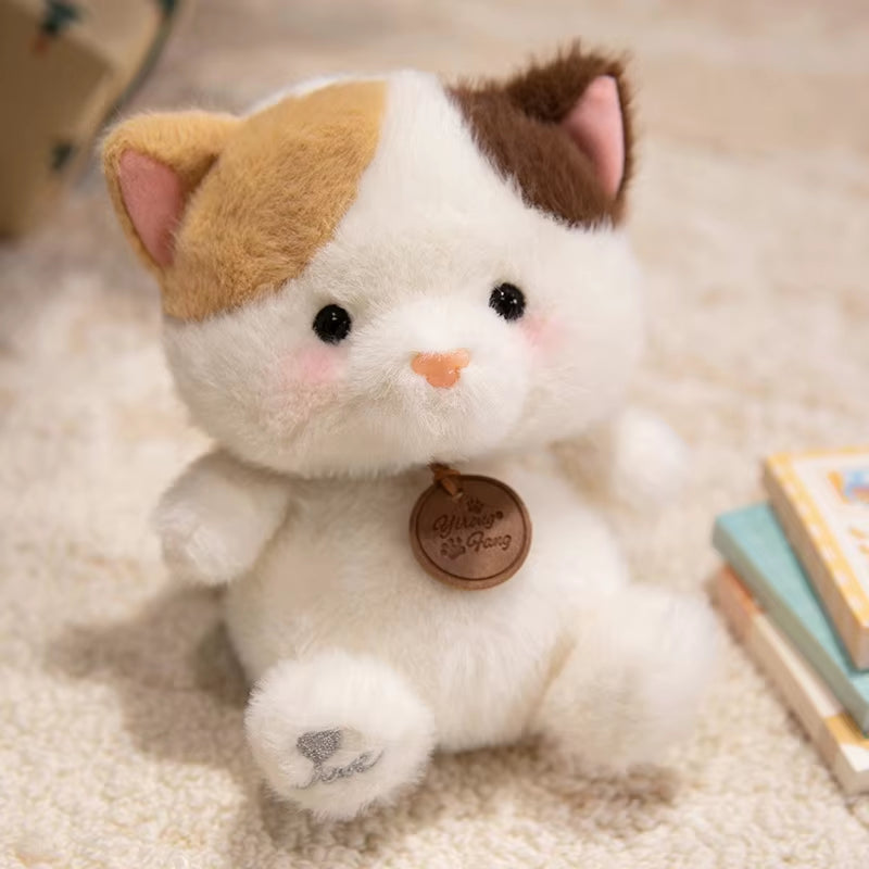 Cute Sitting Animals Red Panda Fox Sloth Cat Plush Toys Soft Plush Dolls Stuffed Capybara Pig Plushie Baby Toys Gifts for Kids