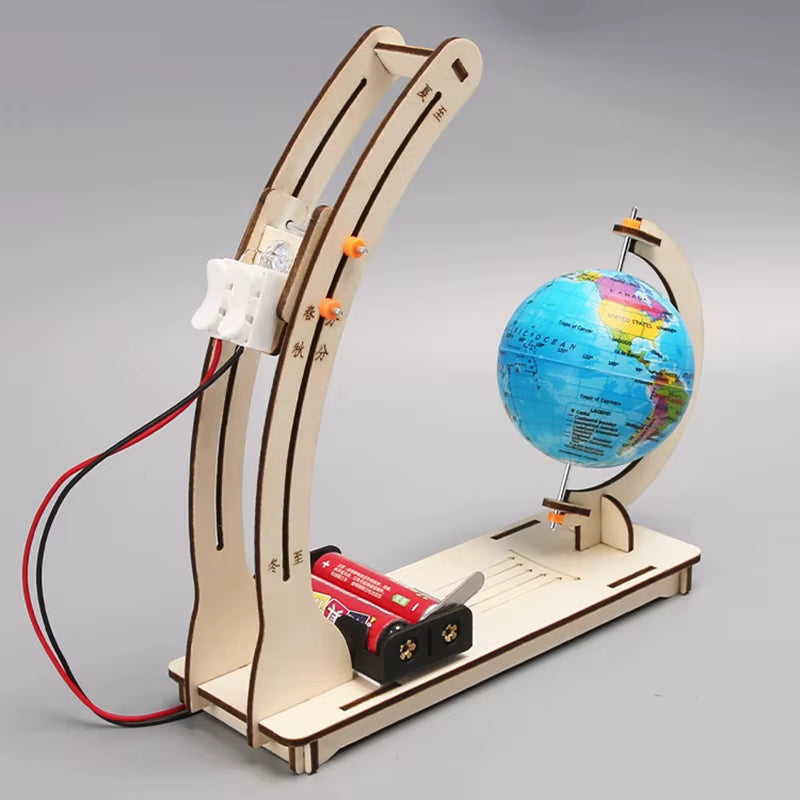Earth Day Night Alternation Simulation Children'S Science Toys DIY STEM Technology Physics Learning Fun Teaching Aids Toys
