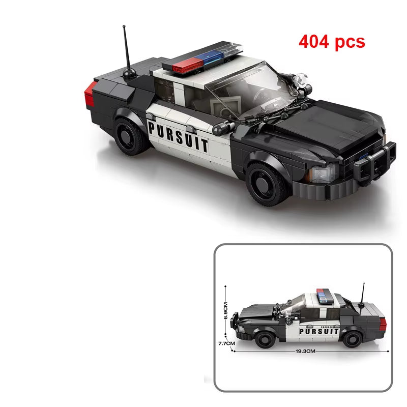 City Car Vehicle Speed Racer Building Blocks Brick Racing Super Technique Car Moc Creative Garage Set Educational Toys