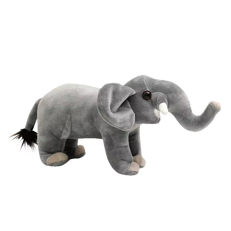 Children'S Plush Toys Simulation Elephant Stuffed Animals Elephant Doll Home Decoration Children'S Christmas Birthday Gift