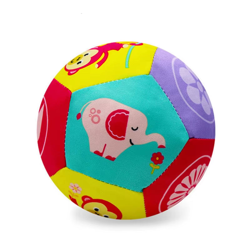 Soothe Baby Balls Rattle Comforter Toy Soft Hand Grasp Ball Educational Sensory Toys Activity Baby Crawling Toys 0 6 12 Months