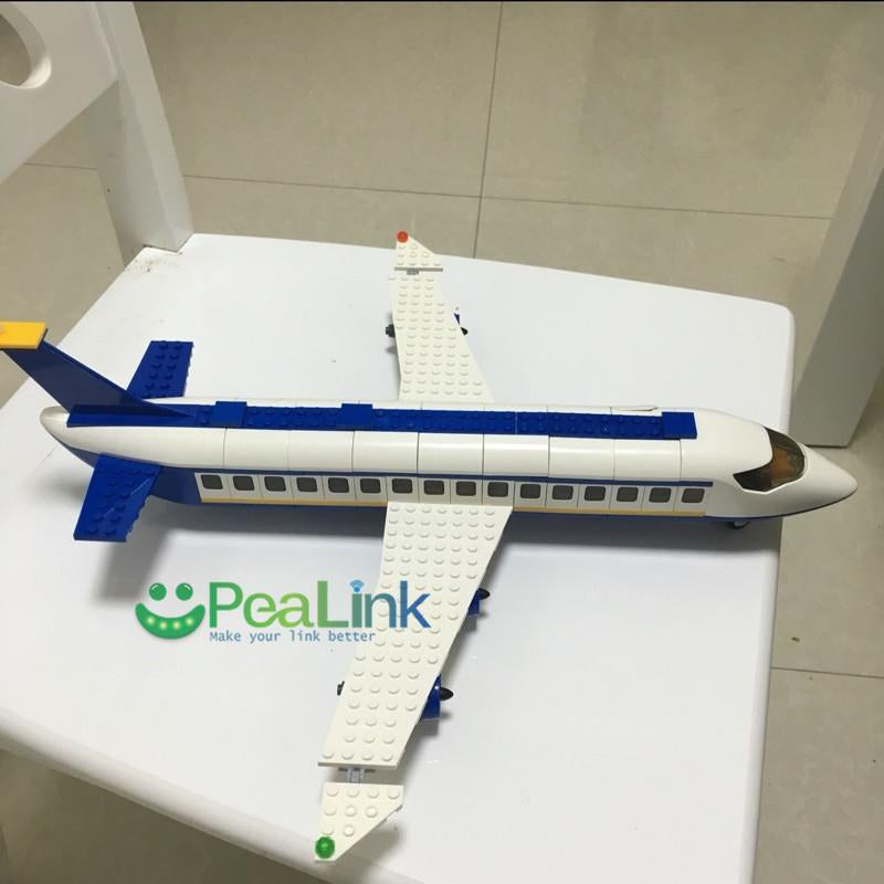 City Cargo Airplane Building Blocks Toy Creative Educational Airport Playset