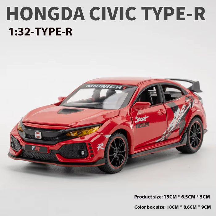 1:32 Honda Civic Type-R Sport Alloy Car Toy | Blastoys UK