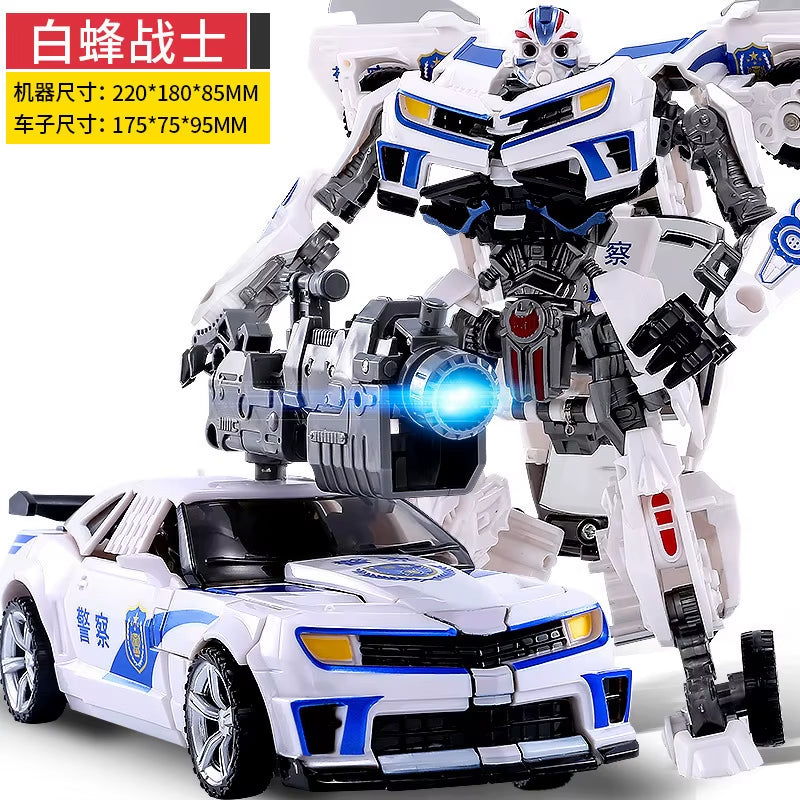 WEIJIANG New Cool Transformation Anime Toys Robot Car Super Action Figures Model 3C Plastic Kids Gifts Boys Juguetes