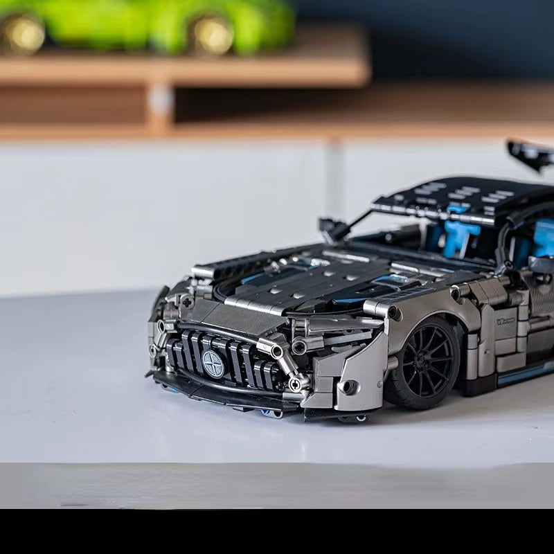 Sports Car Building Blocks Famous Racing Car Assembly Building Blocks Expert Speed Car Model Brick Moc Toy Boy Holiday Gift