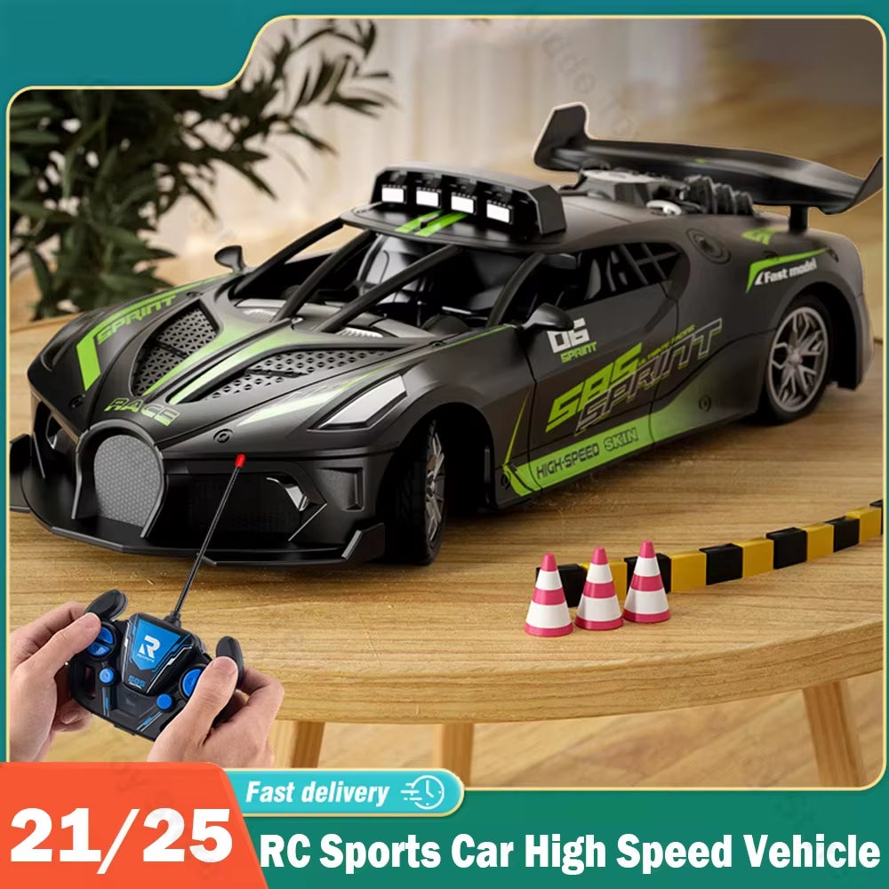 RC Sports Car High Speed Super Remote Control Mini Model Electric Vehicle Drift Racing Car for Kids Educational Toys for Boys