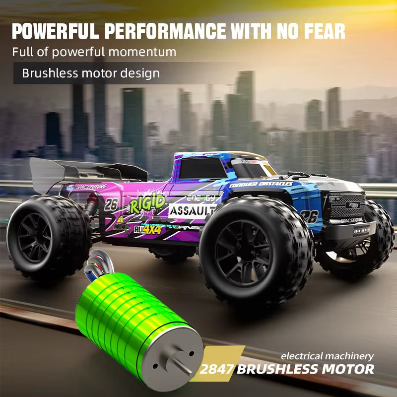 JJRC C8803 C8805 RC Car 4X4 Super Brushless 50/60/70KM/H 4WD High Speed RC Off-Road Car Children and Adults Toys