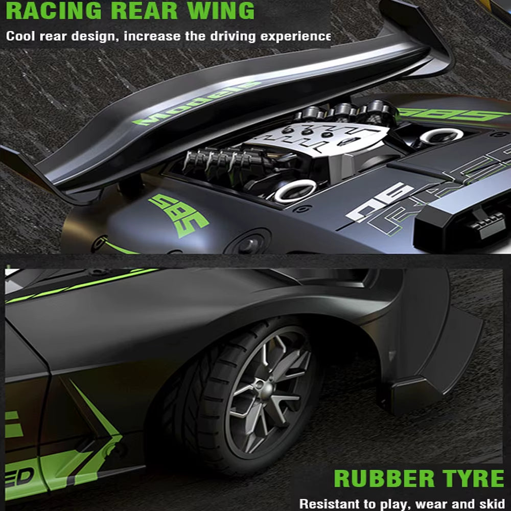 RC Sports Car High Speed Super Remote Control Mini Model Electric Vehicle Drift Racing Car for Kids Educational Toys for Boys
