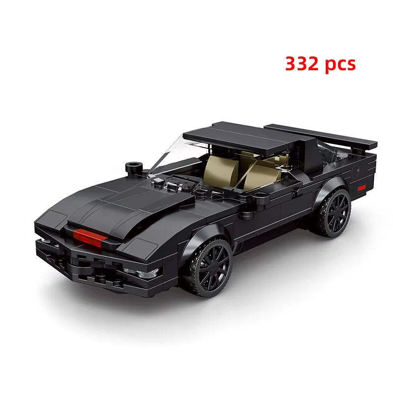 City Car Vehicle Speed Racer Building Blocks Brick Racing Super Technique Car Moc Creative Garage Set Educational Toys