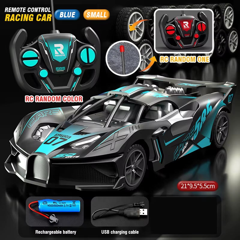 RC Sports Car High Speed Super Remote Control Mini Model Electric Vehicle Drift Racing Car for Kids Educational Toys for Boys