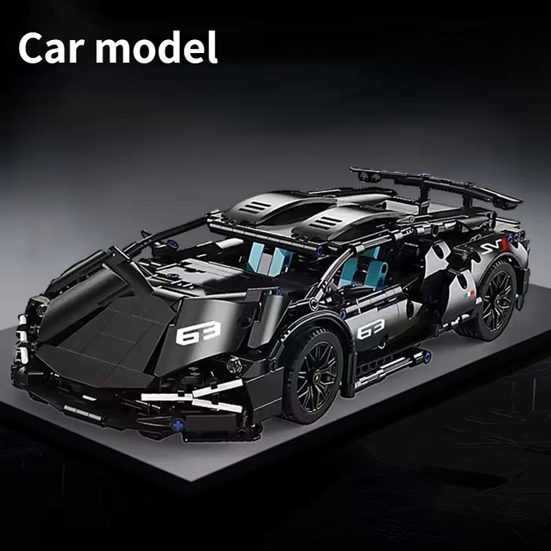 1280 PCS Technology 1:14 Supercar Building Blocks Assemble Brick Car Toy Gifts for Boys Gifts for Christmas Gifts