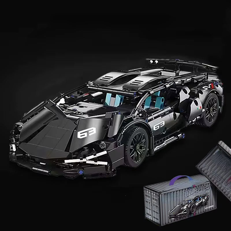 1280 PCS Technology 1:14 Supercar Building Blocks Assemble Brick Car Toy Gifts for Boys Gifts for Christmas Gifts